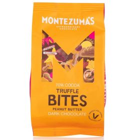 Montezuma Dark Peanut Butter Truffle Bites 120g x8