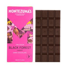 Montezuma Black Forest - Dark with Cherry 90g x12
