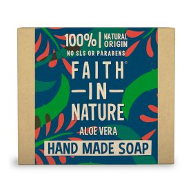 Faith in Nature Aloe Vera Pure Vegetable Soap 100g x6