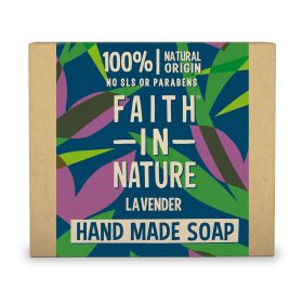 Faith in Nature Lavender Pure Vegetable Soap 100g x6