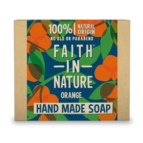 Faith in Nature Orange Pure Vegetable Soap 100g x6