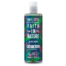 Faith in Nature Aloe Vera (w/Ylang Ylang) Body Wash 400ml x6