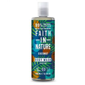 Faith in Nature Coconut Body Wash 400ml x6