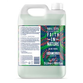 Faith in Nature Aloe Vera Body Wash 5ltr x1