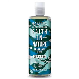Faith in Nature Fragrance Free Shampoo 6x400ml