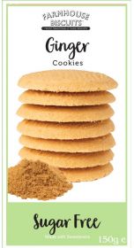 Farmhouse Biscuits Sugar Free Ginger (SG) 150g x12