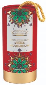 Farmhouse Kensington Gift Tube Double Chocolate Biscuits 150g x12