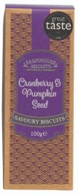 Farmhouse Savoury Cranberry & Pumpkin Seed 100g x12