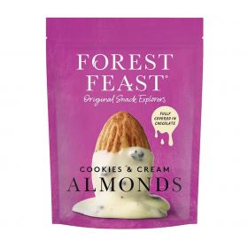 Forest Feast Cookies & Cream Almonds 120g x8