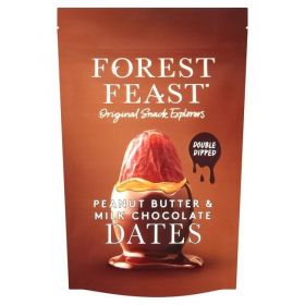 Forest Feast Milk Chocolate Peanut Butter Dates 140g x6