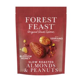 Forest Feast Serrano Chilli Honey Peanuts & Almonds 150g x8