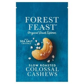Forest Feast Sea Salt Colossal Cashews 150g x8