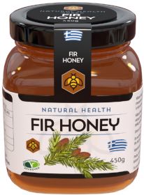 Natural Health Pure Greek Fir Honey 450g x1