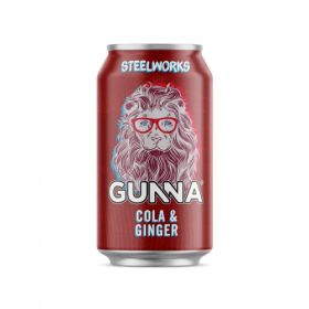 Gunna Steelworks – Cola & Ginger 24 x 330ml