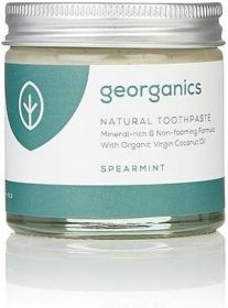 Georganics Spearmint Mineral-Rich Toothpaste 60ml x10