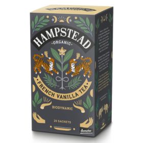 Hampstead Organic French Vanilla Tea (individually wrapped) 40g x4