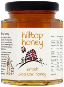 HillTop British Blossom Honey 340g x4