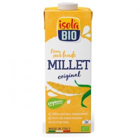 Isola Bio Organic Millet Drink unsweetened 12 x 1ltr
