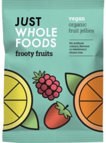 Just Wholefoods Vegebears - Frooty Fruits 100g x8
