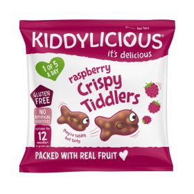 Kiddylicious Raspberry Crispie Tiddler 12g x18