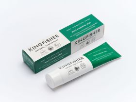 Kingfisher Toothpaste Mint fluoride-free 100ml x12