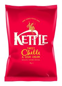 KETTLE ® Chips Sweet Chilli & Sour Cream 40g x18
