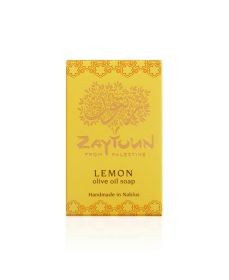 Zaytoun Lemon olive oil soap 100g x12