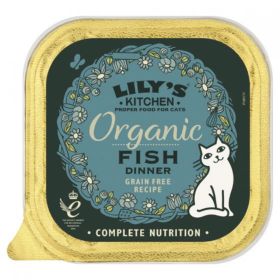 Lilys Kitchen Organic Fish For Cats 85g x19