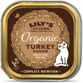 Lilys Kitchen Organic Turkey For Cats 85g x19