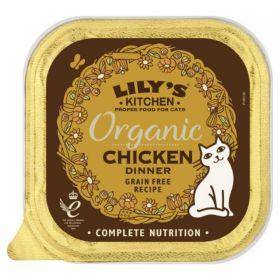 Lilys Kitchen Organic Chicken For Cats 85g x19