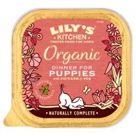 Lilys Kitchen Organic Dinner For Puppies 150g x11