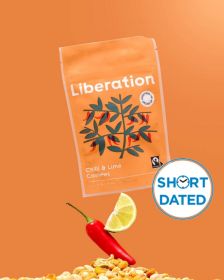 Liberation Foods CIC Chilli & Lime Cashew Nuts 90g x10  BBD 26-06-23