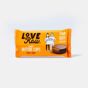 Love Raw Milk Chocolate Peanut Butter Cups 34g x18