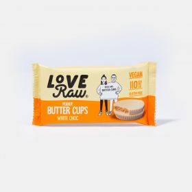 Love Raw White Chocolate Peanut Butter Cups 34g x18