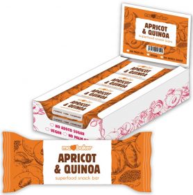 Ma Baker Vegan Superfood Quinoa & Apricot Bar 45g x16