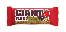 Ma Baker Giant Bar Strawberry Flapjack 90g x20