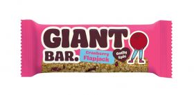 Ma Baker Giant Bar Cranberry Flapjack 90g x20
