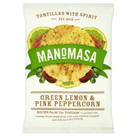 Manomasa Green Lemon & Pink Peppercorn 40g x16