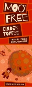 Moo Free ORG Premium Cinder Toffee Cocoa Bar 80g x12