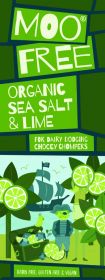 Moo Free ORG Premium Sea Salt & Lime Cocoa Bar 80g x12