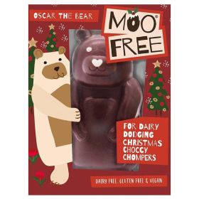 Moo Free Milk Chocolate Oscar The Bear 65g x6