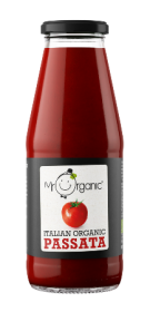 Mr Organic Passata Basilico (glass jar) 680g x12