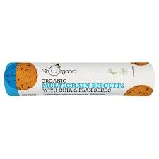 Mr Organic Organic Multigrain Biscuits (18 x 250g)