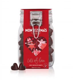 Montezuma Lots of Love Jar of Dark Chocolate Hearts 600g x1