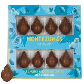 Montezuma Milk Chocolate Chunky Easter Chicks 110g x10