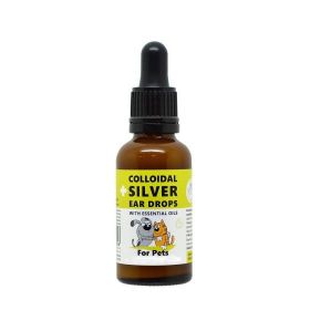 Natures G/Secret Colloidal Silver For Pets Ear Drops 30ml x6
