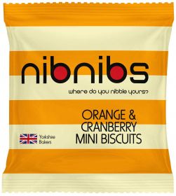 Orange & Cranberry Mini Biscuits 20G