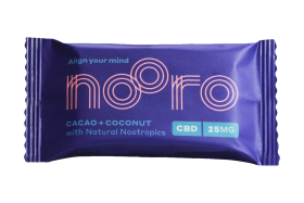 Nooro Coconut & Cacao Vegan Oat bar CBD 25g x10