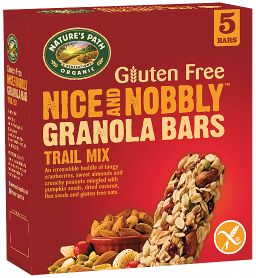 Natures Path Organic Nice & Nobbly Trail Mix Granola Bar (Multipack) 35g 6x5's