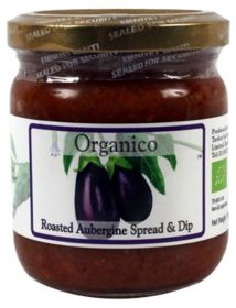 Organico Organic Aubergine Roasted Spread & Dip 140g x6